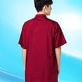 thumbnail image 3 of Miangastore Hair Dye Clothes Simple Hair Treatment Short Sleeve Work Clothes for Man Woman (Red XL), 3 of 8