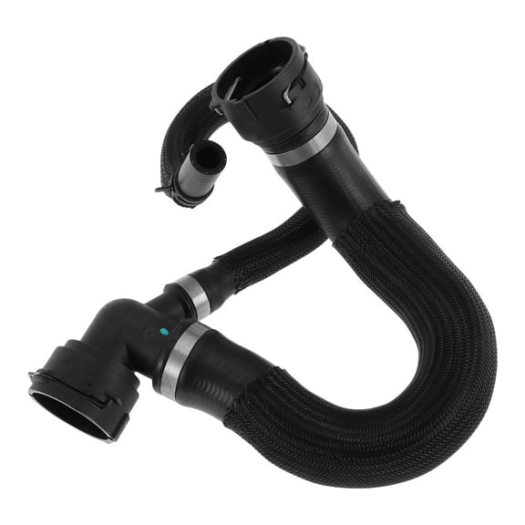 Unique Bargains 1 Pc Radiator Hose for Land Rover LR2 3.2L 2008-2012 Lower Coolant Water Hose No.LR007413 Black Rubber