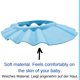thumbnail image 4 of Baby Badekappe Baby Shampoo Cap Augenschutz Dusche Badeschutz weicher Kappen Hut Abdeckung einstellbar für Baby Kinder, 1 Pack, Blau Zhivalor LL-1346, 4 of 6