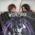 thumbnail image 5 of Wednesday Anime Movie Soft Warm Blanket 50IN*40IN-KDE20291, 5 of 5