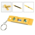 thumbnail image 2 of LAMIRO Small Magnetic Torpedo Level Linear Bubble Level with Keychain Layout Tools, 2 of 7