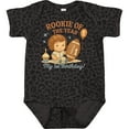 thumbnail image 3 of Inktastic Rookie of the Year First Birthday Football Theme Boys Baby Bodysuit, 3 of 5