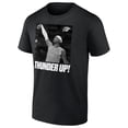 thumbnail image 2 of Unisex Shai Gilgeous-Alexander Black Oklahoma City Thunder 2025 NBA Finals Champions Celebration T-Shirt, 2 of 4