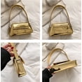 thumbnail image 6 of HAWEE Evening Y2k Silver Hobo Purse Women Sparkly Silver Purse Satchel Metallic Tote Handbag Clutch Shoulder Bag 2024, 6 of 7