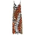 thumbnail image 6 of Wild Animal Print Pattern Sleeveless Dress Loose Women's Dress Dresses Luxury Evening Dresses, 6 of 9