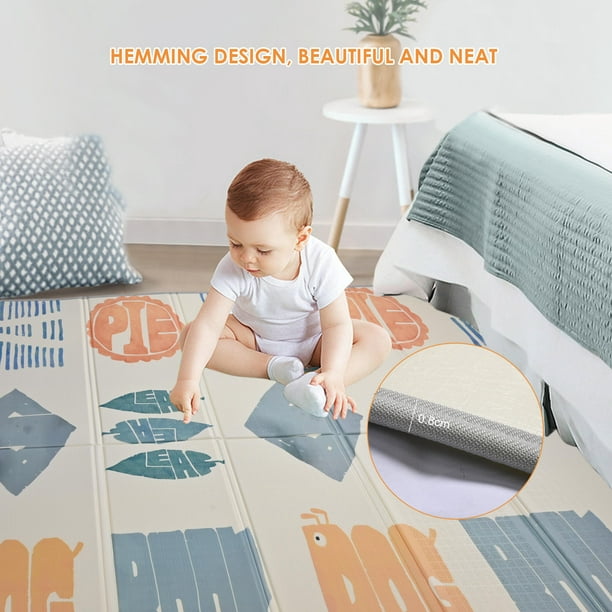 Activity-board Tapis de jeu pour bébé, tapis de jeu pliable, tapis