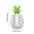 thumbnail image 3 of Creatives Transparent Pineapple Lamp Decoration Nordics Home Decoration Crystal Pineapple Figurines, 3 of 7