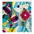 thumbnail image 3 of Ambesonne Abstract Art Shower Curtain, Surreal Pattern, 69"Wx84"L, Multicolor, 3 of 5