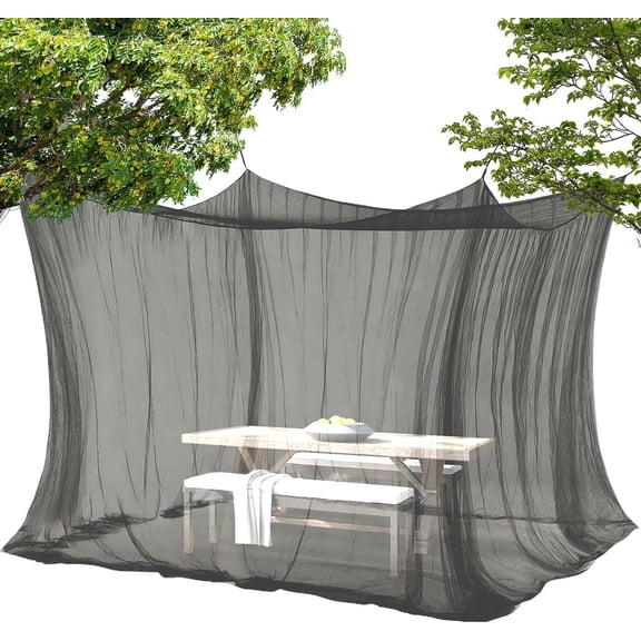 Outdoor Mosquito Net, 300x300x250cm Large Netting for Patio Camping