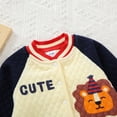thumbnail image 5 of URMAGIC Fall Baby Boy Girl Cartoon Baseball Jacket for Infant,Todder Kids, 5 of 9