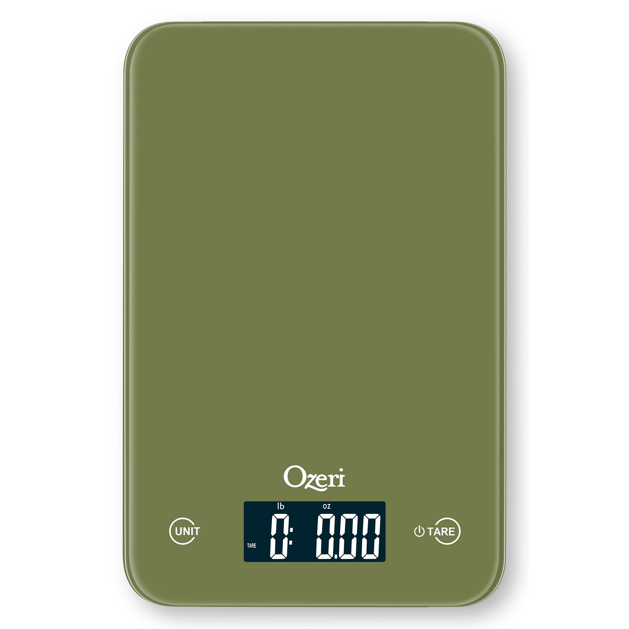 Ozeri Touch Professional Digital Kitchen Scale in Tempered Glass, 18 lb.,  Black – The Jazz Chef