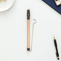 OUNONA Golden Slide Whistle Metal Lightweight Portable Musical Instrument for Home Outdoor Fun and Kids Play