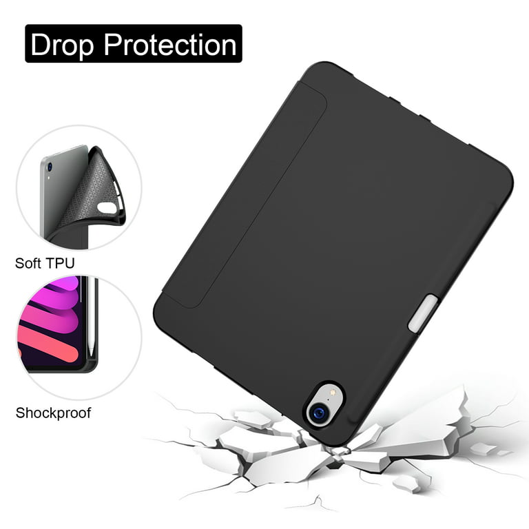 Soke iPad Air 3 Case 2019 with Pencil Holder, Premium Smart Case, Strong  Protection, Auto Sleep/Wake, Ultra Slim Soft TPU Back Cover for iPad Air  3rd