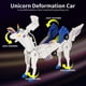 thumbnail image 4 of Unicornio transformable de juguete para coches deportivos, unicornio mágico para colisiones, robot de coche transformable para niños y niñas, 4 of 7
