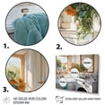 thumbnail image 3 of Designart "Authentic Bath and Linen" Bath & Laundry Floater Framed Canvas Wall Art, 3 of 7