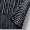 thumbnail image 5 of Better Homes and Gardens, Chunky Knit Charcoal Throw, Cotton-Blend, 50"x60", 2.3 lb, All Ages, 5 of 5