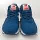 thumbnail image 2 of New Balance 574 Sneakers Mens US Size 8 Blue/Pink Leather ML574EWW, 2 of 6