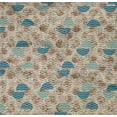 thumbnail image 4 of oneOone Cotton Poplin Twill Pastel Gray Fabric Circle Geometric Quilting Supplies Print Sewing Fabric By The Yard 56 Inch Wide, 4 of 4