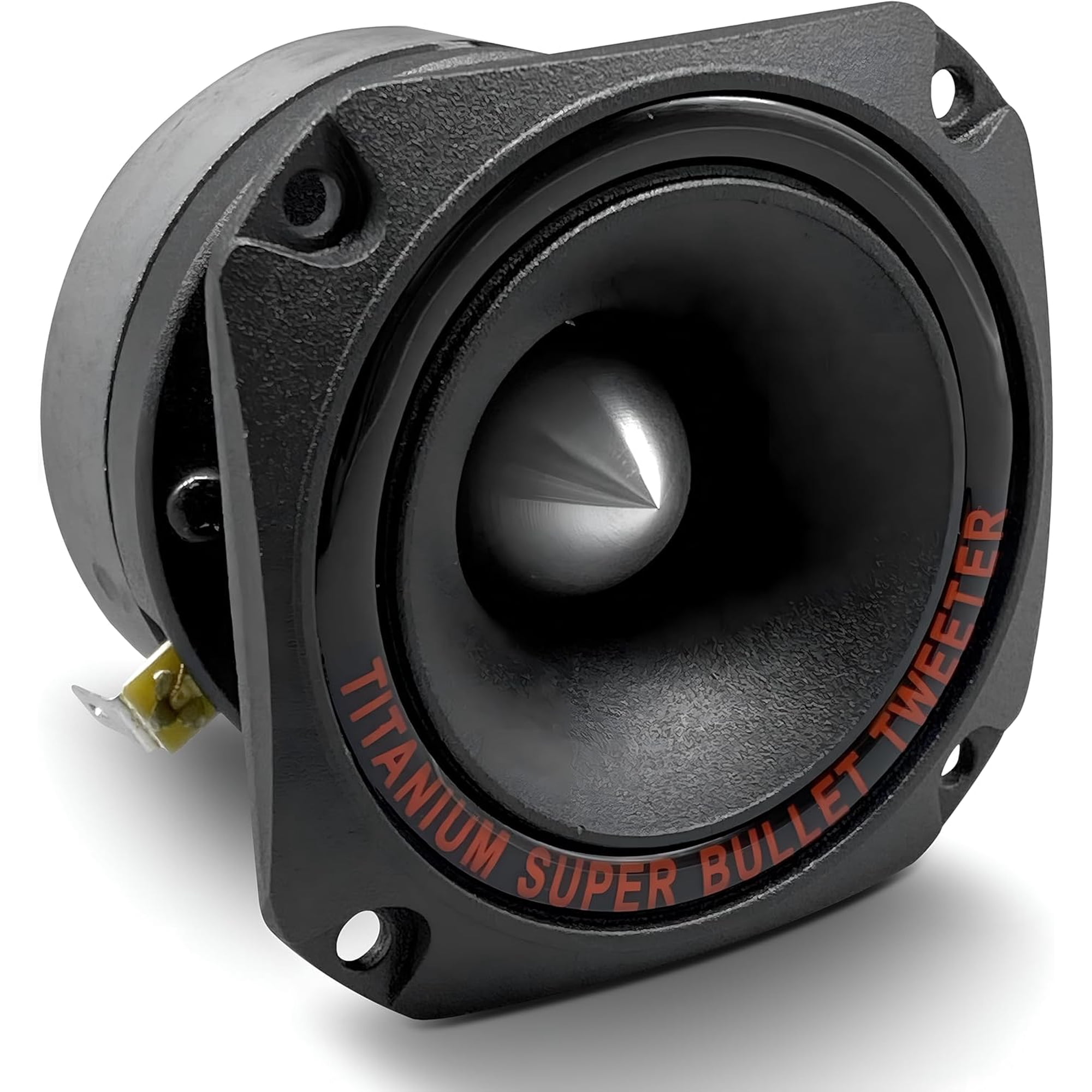 Pyramid TW44 1" 300 Watt Heavy Duty Titanium Dome Bullet Car Super Tweeter