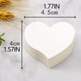 thumbnail image 2 of Tarjetas de Papel Kraft en forma de corazón Sonducket Conjunto Suministros de amor color blanco, 2 of 6