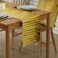thumbnail image 3 of Bamboo Zen Chinese Style Modern Table Runner Holiday Party Decoration Wedding Tablecloth Dining Table Accessory, 3 of 6