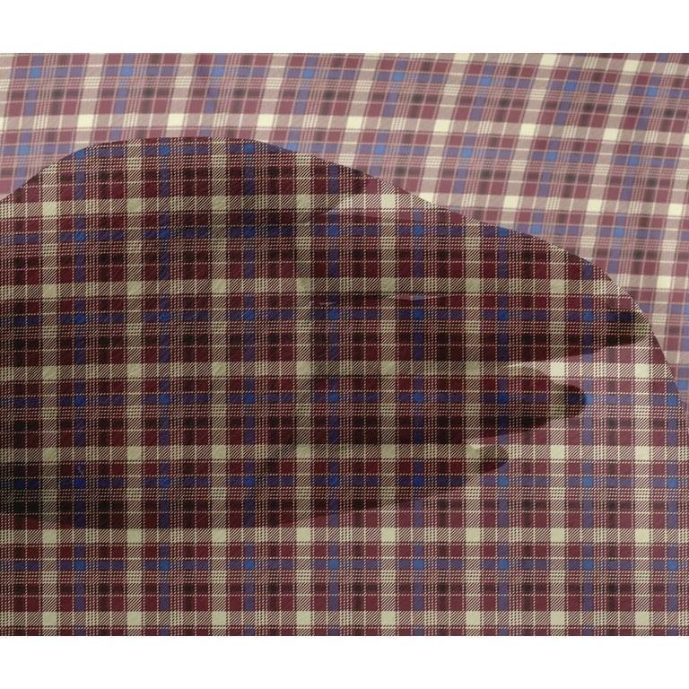 Tartan 2024 chiffon fabric