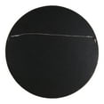 thumbnail image 4 of Kate and Laurel Hutton Round Decorative Modern Wood Frame Wall Mirror, 22 Inch Diameter, Graywash Finish, 4 of 6