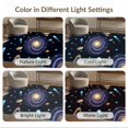 thumbnail image 7 of ODIKA 4'x6' Ultra-Soft Area Rug, Cosmic Themed Swirls Ringed Planets Shooting Stars Starry None Washable, Bare feet friendly, Silk-Touch for Bedroom Home office, 7 of 7