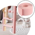thumbnail image 4 of DOLITY Stair Edge Protector Climbing Cushion Mat Edge Trim for Step for Indoor Home Pink, 4 of 8