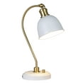 thumbnail image 5 of Better Homes & Gardens 18" White and Gold Desk Lamp, Modern Design, 5 of 7