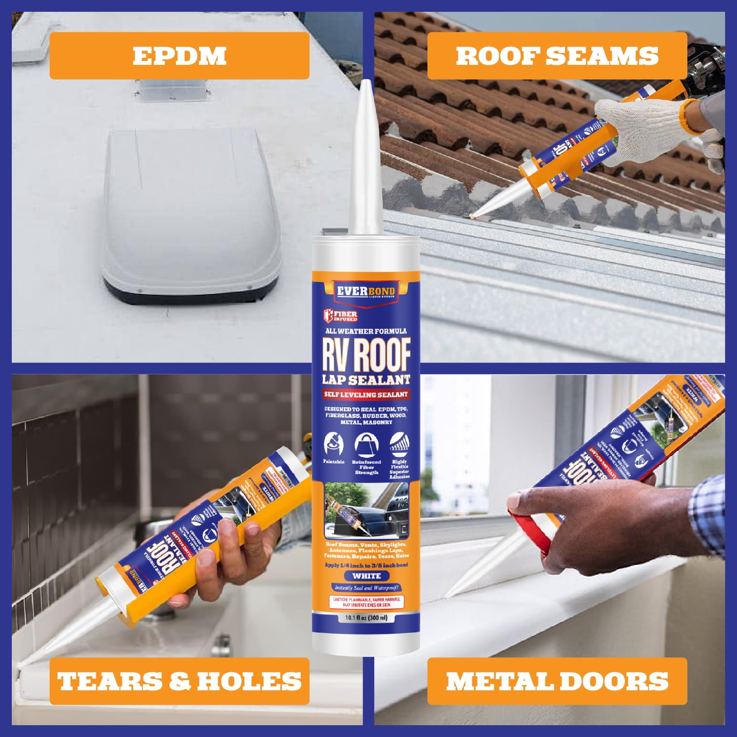 Everbond RV Roof Sealant 10.1 OZ - White