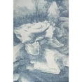 thumbnail image 3 of JONATHAN Y JONATHAN  Y Marmo Abstract Two-Tone Modern Area Rug 5 X 8 - Blue/Cream, 3 of 5