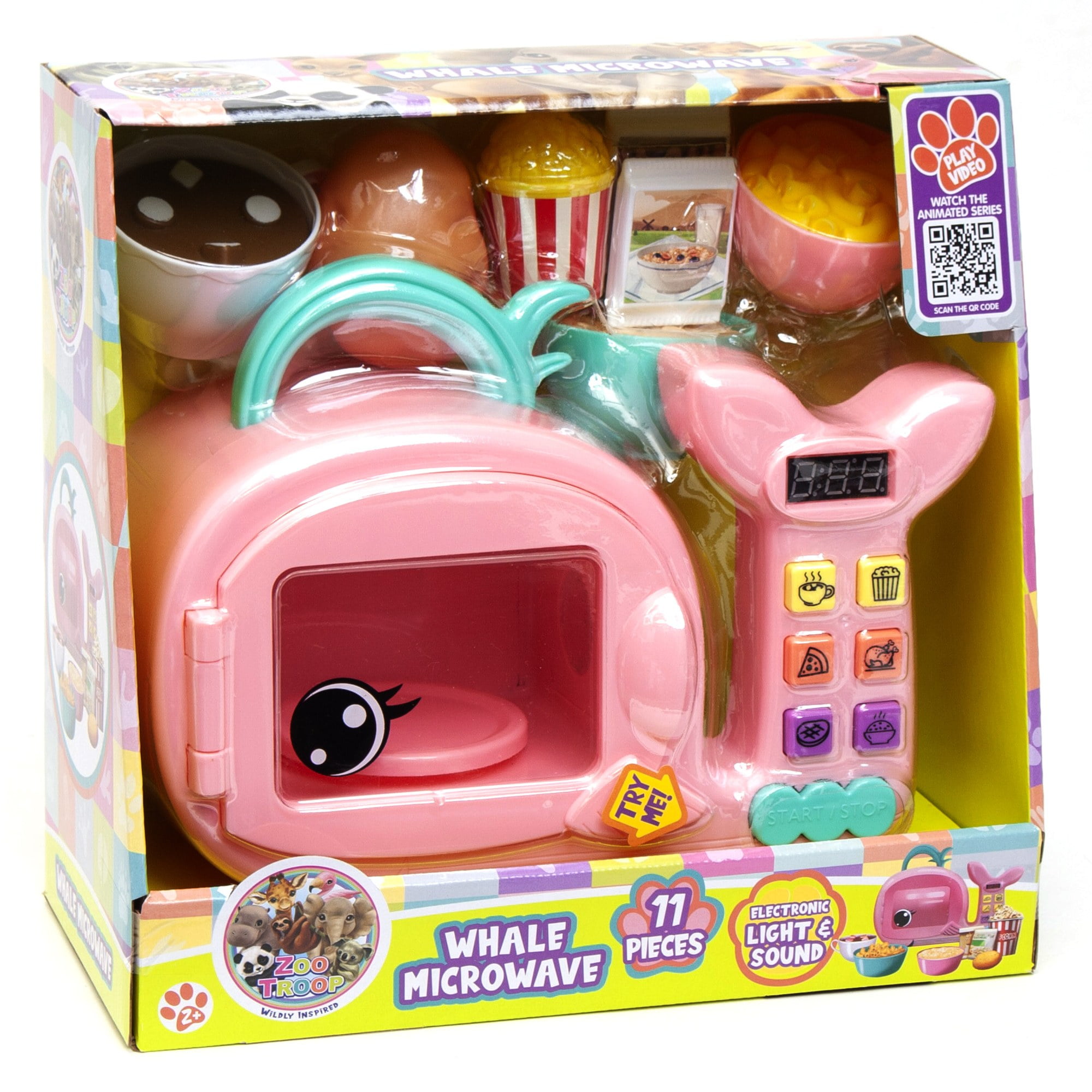 仲良しひよこサンドイッチ♡ジュースset Zoo Troop: Kitty Smoothie Maker - 19 Pieces - Animal Themed