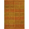 thumbnail image 1 of Ahgly Company Indoor Rectangle Oriental Yellow Traditional Area Rugs, 7' x 9', 1 of 4
