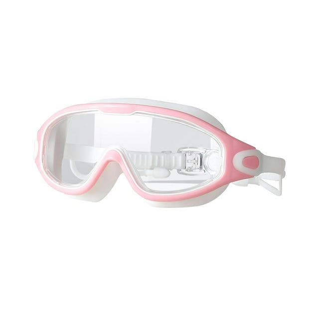 Gafas de natación Unisex antiniebla para piscina interior rosa blanco Sunnimix