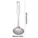 thumbnail image 2 of Mini juego de cocina de acero inoxidable 304 con cucharón pulido, espumadera, espátula y colador. Asas antideslizantes para un agarre fácil. Ideal para cocinas pequeñas y tareas de cocina, 2 of 8
