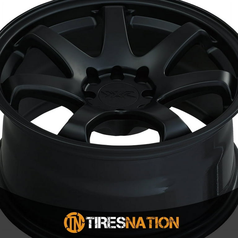 XXR 551 17 Black Wheel / Rim 5x100 & 5x4.5 with a 36mm Offset and