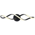 thumbnail image 3 of Aiwen Modern Integrated Light Fixture LED Black Wall Sconce, 3 of 9