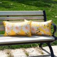 thumbnail image 4 of Summer Daisy Pillow Covers 12x20 Inch Set of 2 Farmhouse Yellow Watercolor Daisy Floral Decorations Patio Outdoor Cushion Case for Sofa Couch Home, 4 of 6