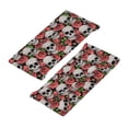 thumbnail image 3 of Yiaed Skull and Roses Print Sports Headbands,Moisture Wicking Workout Headband, Sweatband Headbands for Running,Cycling for Women and Men, 3 of 8