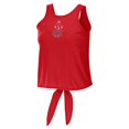 thumbnail image 2 of Women's WEAR by Erin Andrews Red Boston Red Sox Open Back Twist Tie Tank Top, 2 of 3