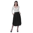thumbnail image 2 of Moomaya Jupes en Jersey pour Femmes Longueur Genou Extensible Été - 8BY, 2 of 7