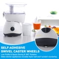 thumbnail image 6 of Uxcell 35 mm Self Adhesive Paste Caster Wheels with Stainless Steel Ball for Appliance Load Capacity 4.4LBS, White 12 Set, 6 of 7