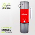thumbnail image 2 of Allegro MUA50 Champion 6,000 Square Foot Home Central Vacuum System Super Quiet Power Unit, 2 of 5
