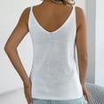 thumbnail image 4 of Levmjia Women Tank Top Sleeveless Casual Tops Summer Fashion Solid Backless Camisole Soft Polyester Spandex Stretchy Comfortable Tank Tops for Daily Wear Home Vacation, 4 of 7