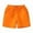 Orange, variant on Kiijoy Boys Girls Casual Active Shorts Kids Solid Cotton French Terry Shorts, Sizes 1-2