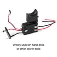 thumbnail image 4 of tssuouriy 7.2-24V Electric Drill Regulator Switches Replacement Speed Control Plastic Push Button Accessory Replacing Parts, 4 of 6