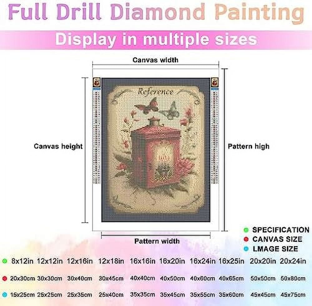 TISHIRON Diamond Painting Kits,12x16 inch 5D DIY Forest Deer