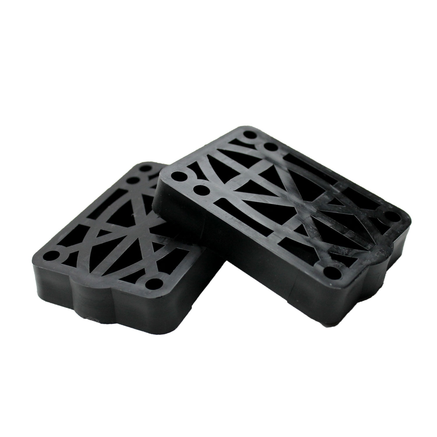 METHOD Skateboard Longboard Riser Pads HARD PLASTIC 1/2" PAIR
