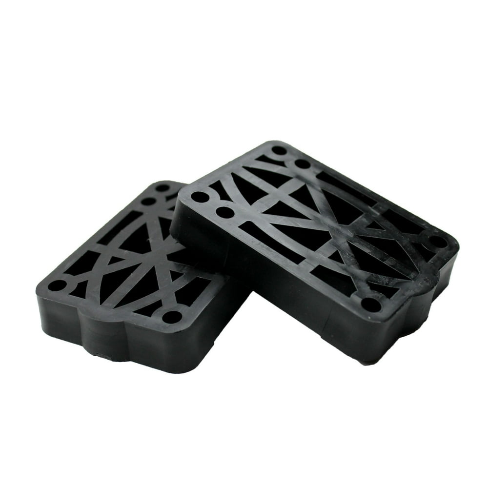 METHOD Skateboard Longboard Riser Pads HARD PLASTIC 1/2" PAIR